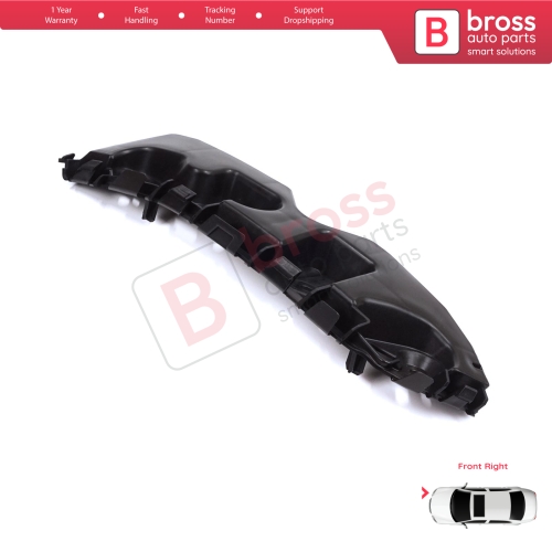 Front Bumper Mount Holder Support Bracket Right for Renault Dacia Duster MK1 HS 2010-2017 622220011R