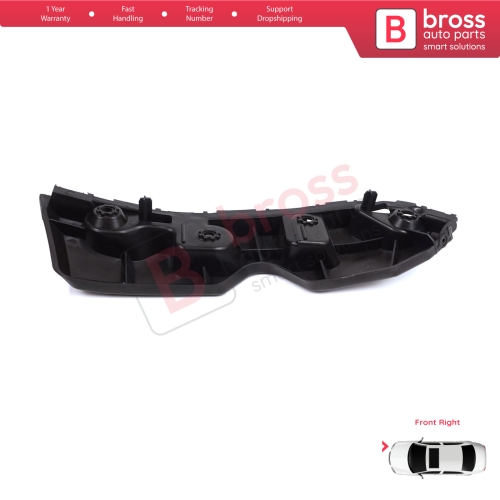 Front Bumper Mount Holder Support Bracket Right for Renault Dacia Duster MK1 HS 2010-2017 622220011R