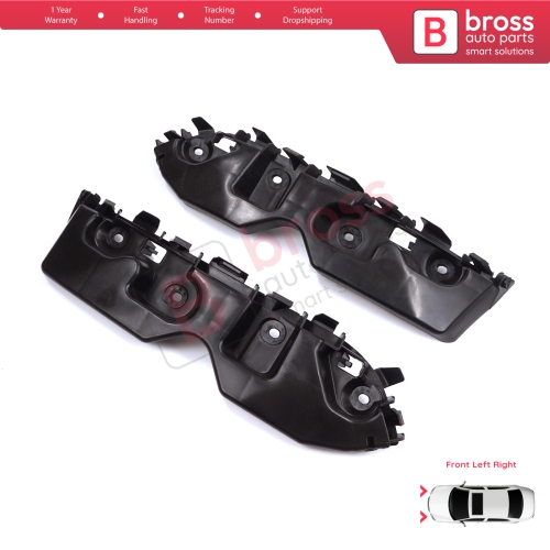 Front Bumper Mount Holder Support Bracket Left Right for Renault Dacia Duster MK1 HS 2010-2017 622230010R 622220011R