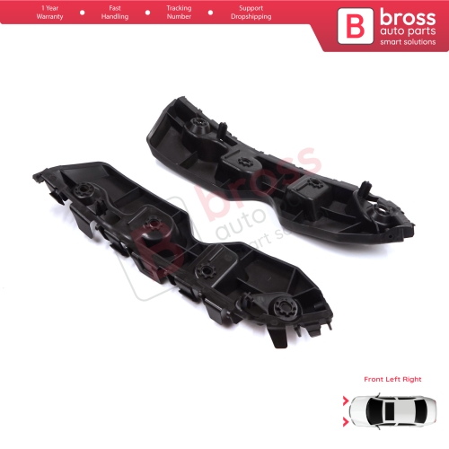 Front Bumper Mount Holder Support Bracket Left Right for Renault Dacia Duster MK1 HS 2010-2017 622230010R 622220011R