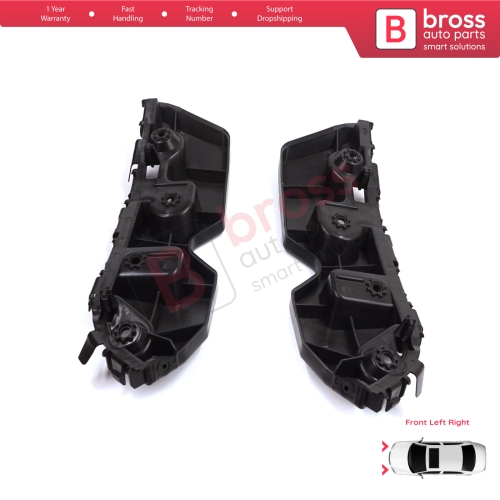 Front Bumper Mount Holder Support Bracket Left Right for Renault Dacia Duster MK1 HS 2010-2017 622230010R 622220011R