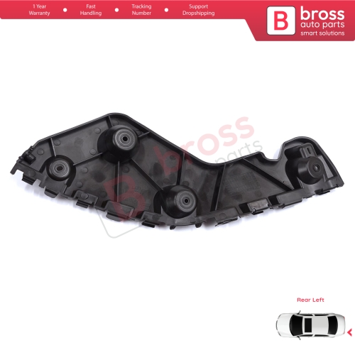 Rear Bumper Mount Holder Support Bracket Left for Renault Dacia Duster MK1 HS 2010-2017 622210009R