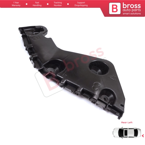 Rear Bumper Mount Holder Support Bracket Left for Renault Dacia Duster MK1 HS 2010-2017 622210009R