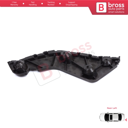 Rear Bumper Mount Holder Support Bracket Left for Renault Dacia Duster MK1 HS 2010-2017 622210009R