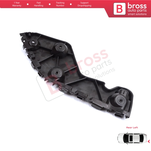 Rear Bumper Mount Holder Support Bracket Left for Renault Dacia Duster MK1 HS 2010-2017 622210009R