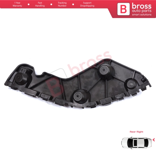 Rear Bumper Mount Holder Support Bracket Right for Renault Dacia Duster MK1 HS 2010-2017 622200010R