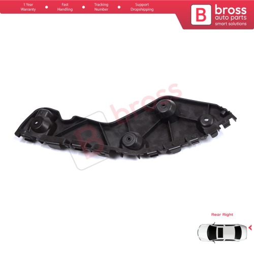 Rear Bumper Mount Holder Support Bracket Right for Renault Dacia Duster MK1 HS 2010-2017 622200010R