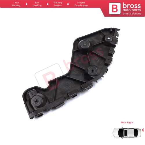 Rear Bumper Mount Holder Support Bracket Right for Renault Dacia Duster MK1 HS 2010-2017 622200010R