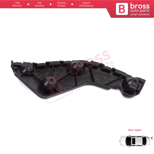 Rear Bumper Mount Holder Support Bracket Right for Renault Dacia Duster MK1 HS 2010-2017 622200010R