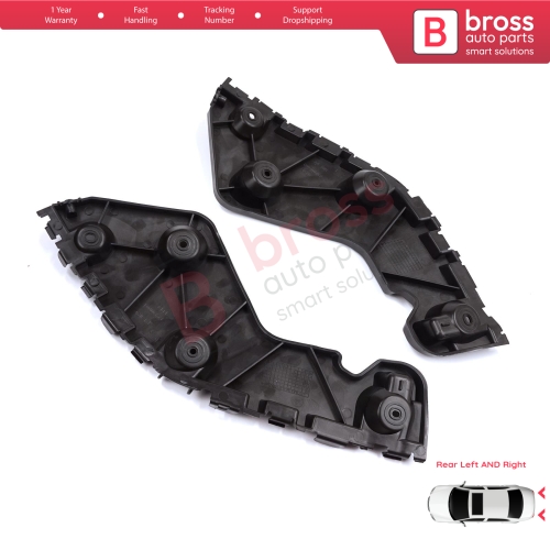 Rear Bumper Mount Holder Support Bracket Left Right for Renault Dacia Duster MK1 HS 2010-2017 622200010R 622210009R
