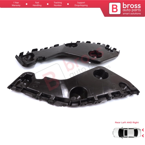 Rear Bumper Mount Holder Support Bracket Left Right for Renault Dacia Duster MK1 HS 2010-2017 622200010R 622210009R