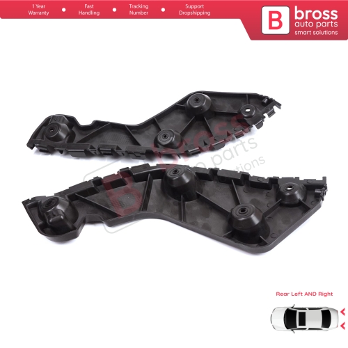 Rear Bumper Mount Holder Support Bracket Left Right for Renault Dacia Duster MK1 HS 2010-2017 622200010R 622210009R