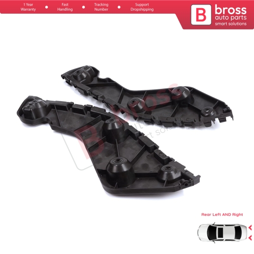 Rear Bumper Mount Holder Support Bracket Left Right for Renault Dacia Duster MK1 HS 2010-2017 622200010R 622210009R