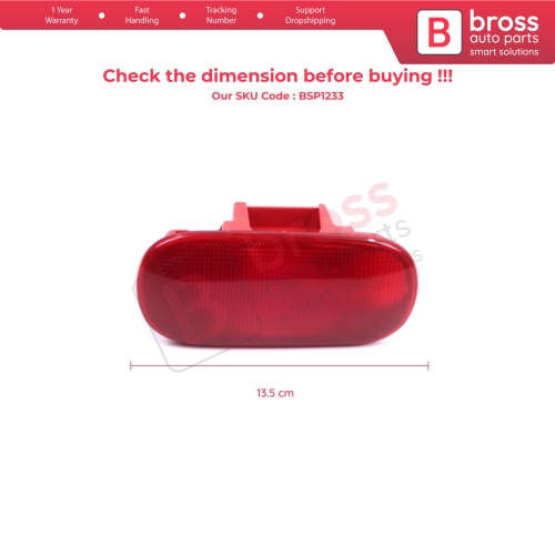 Rear Door Stop Lamp 3rd Brake Light For Renault Master MK2 Mascott Vauxhall Opel Movano A Nissan Interstar X70 7700352940