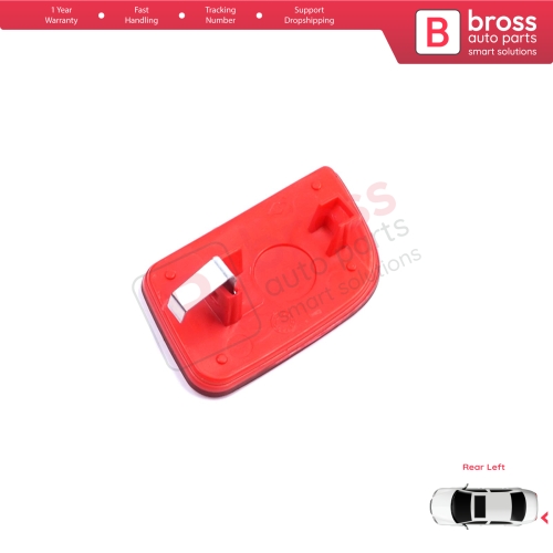 Rear Left Side Bumper Reflex Reflector for Renault Master 3 Scenic 2 Nissan NV400 Interstar Vauxhall Opel Movano B X62 8200152642