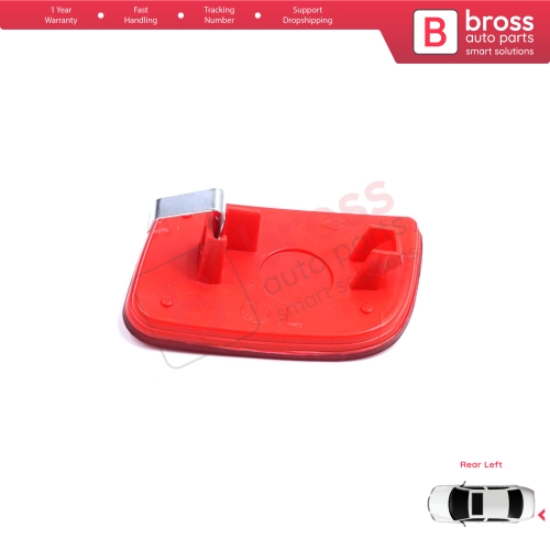 Rear Left Side Bumper Reflex Reflector for Renault Master 3 Scenic 2 Nissan NV400 Interstar Vauxhall Opel Movano B X62 8200152642
