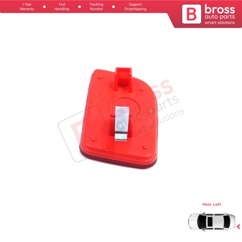 Rear Left Side Bumper Reflex Reflector for Renault Master 3 Scenic 2 Nissan NV400 Interstar Vauxhall Opel Movano B X62 8200152642