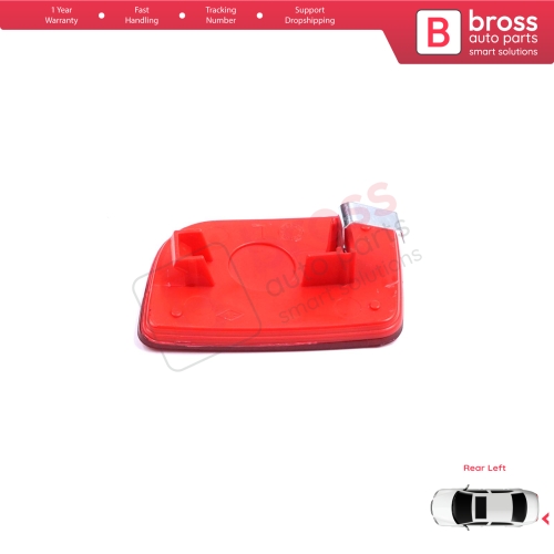 Rear Left Side Bumper Reflex Reflector for Renault Master 3 Scenic 2 Nissan NV400 Interstar Vauxhall Opel Movano B X62 8200152642