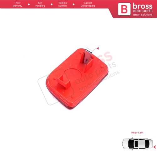 Rear Left Side Bumper Reflex Reflector for Renault Master 3 Scenic 2 Nissan NV400 Interstar Vauxhall Opel Movano B X62 8200152642