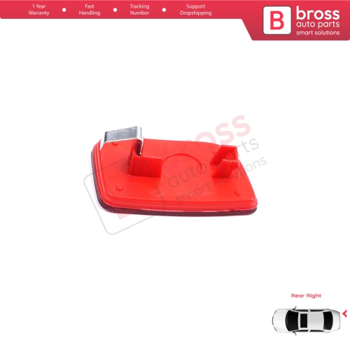 Rear Right Side Bumper Reflex Reflector for Renault Master 3 Scenic 2 Nissan NV400 Interstar Vauxhall Opel Movano B X62 8200152643