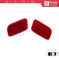 Rear Right Left Side Bumper Reflex Reflector for Renault Master 3 Scenic 2 Nissan NV400 Interstar Vauxhall Opel Movano B X62 8200152642 8200152643