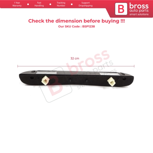 Rear Tailgate Number Licence Plate Light Lighting for Renault Kangoo MK2 Grand Be Bop KW Express FW MPV Van 8200419876