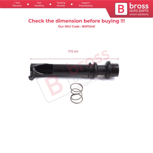 Manual Gear Shift Selector Reverse Gear Engagement Rod with Spring for Renault Dacia Duster MK1 HS 2010-2021 341404375R