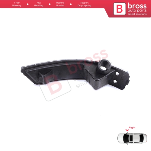 Right Side Door Wing Mirror White Clear Indicator Lamp Lens for Ford Focus 2007-2020 Mondeo MK4 2007-2015 8M5113B384AA