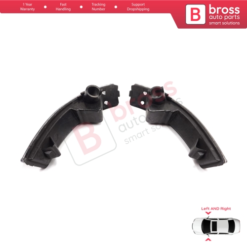 Side Door Wing Mirror White Clear Indicator Lamp Lens Left Right for Ford Focus 2007-2020 Mondeo MK4 2007-2015 1872845 1872847 