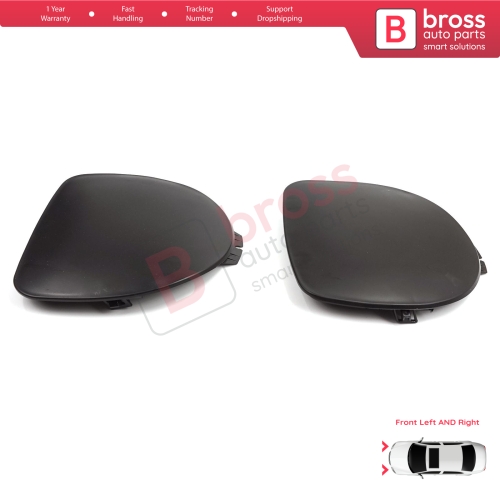 Front Bumper Fog Light Frame Cover Left Right for Renault Clio MK2 Phase 1 1998-2002 7701205718