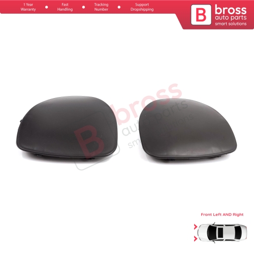 Front Bumper Fog Light Frame Cover Left Right for Renault Clio MK2 Phase 1 1998-2002 7701205718