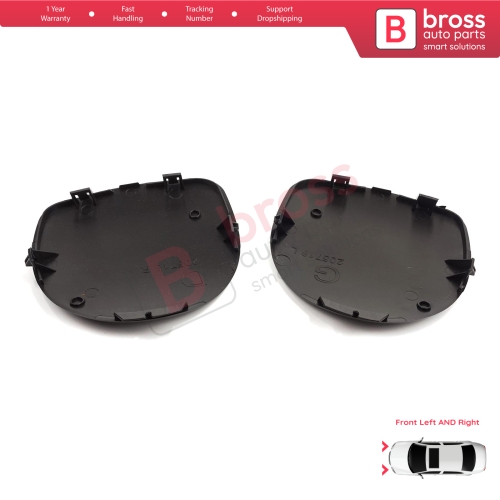 Front Bumper Fog Light Frame Cover Left Right for Renault Clio MK2 Phase 1 1998-2002 7701205718