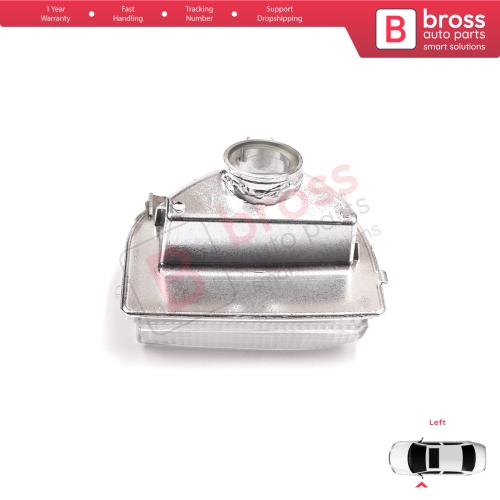 Left Side Door Wing Mirror White Clear Indicator Lamp Lens for Mercedes Sprinter MK3 907 910 2018-On 9109064700