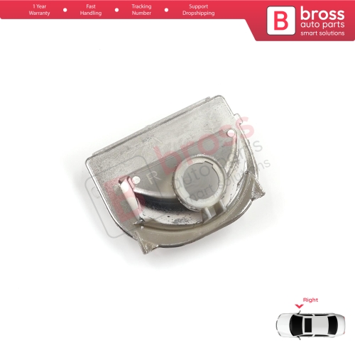 Right Side Door Wing Mirror White Clear Indicator Lamp Lens for Mercedes Sprinter MK3 907 910 2018-On 9109064600