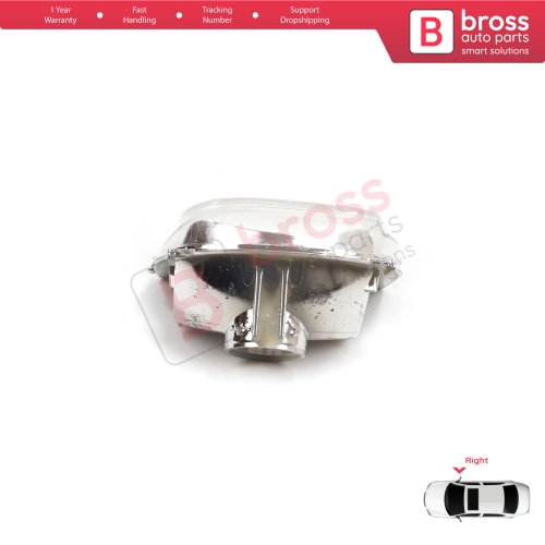 Right Side Door Wing Mirror White Clear Indicator Lamp Lens for Mercedes Sprinter MK3 907 910 2018-On 9109064600