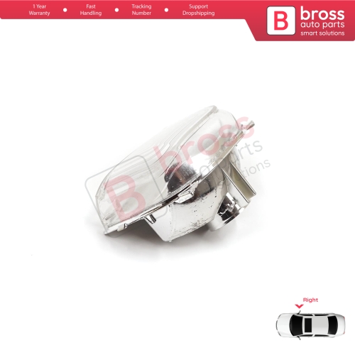 Right Side Door Wing Mirror White Clear Indicator Lamp Lens for Mercedes Sprinter MK3 907 910 2018-On 9109064600
