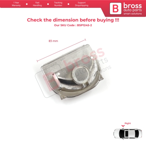 Right Side Door Wing Mirror White Clear Indicator Lamp Lens for Mercedes Sprinter MK3 907 910 2018-On 9109064600