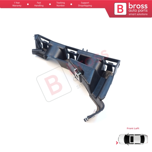 Front Left Bumper Mount Holder Support Bracket for Renault Symbol Thalia MK2 LU 2008-2012 8200699903