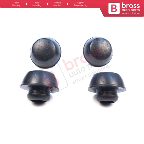 4 Pieces Jack Mount Lift Point Support Rubber Plug Pad Cap for Mercedes 190 190E 190D W201 1982-1993
