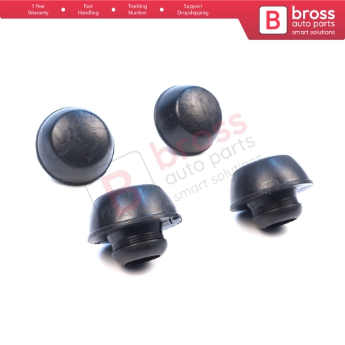 4 Pieces Jack Mount Lift Point Support Rubber Plug Pad Cap for Mercedes 190 190E 190D W201 1982-1993