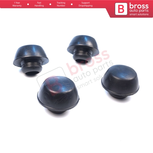 4 Pieces Jack Mount Lift Point Support Rubber Plug Pad Cap for Mercedes 190 190E 190D W201 1982-1993