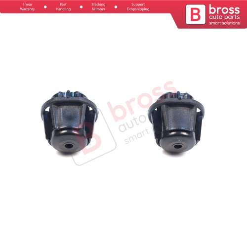 2 Pieces Rear Trunk Tailgate Stop Buffer for Renault Megane MK4 Laguna MK3 Vel Satis 8200080015