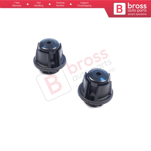 2 Pieces Rear Trunk Tailgate Stop Buffer for Renault Megane MK4 Laguna MK3 Vel Satis 8200080015