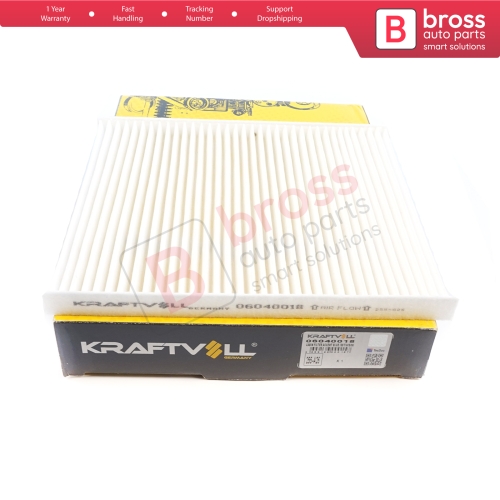 Cabin Air Particulate Pollen Filter Genuine KRAFTVOLL 06040018 for Hyundai Tucson JM ix35 LM Genesis MK1 2 Accent MK4 RB Veloster FS i40 VF