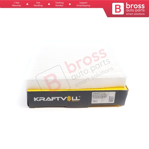 Cabin Air Particulate Pollen Filter Genuine KRAFTVOLL 06040058 for Ford C-Max Focus MK2 3 Galaxy MK2 3 Kuga MK1 2 Mondeo MK4 S-Max MK1 Transit Connect V408