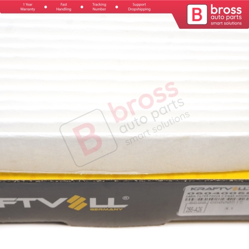 Cabin Air Particulate Pollen Filter Genuine KRAFTVOLL 06040058 for Ford C-Max Focus MK2 3 Galaxy MK2 3 Kuga MK1 2 Mondeo MK4 S-Max MK1 Transit Connect V408