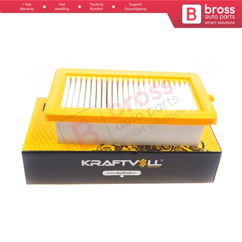 Air Insert Filter Genuine KRAFTVOLL 06010332 for Renault Kaptur HA Arkana MK1 Clio MK5 Captur MK2