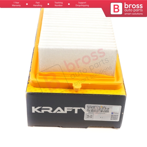 Air Insert Filter Genuine KRAFTVOLL 06010332 for Renault Kaptur HA Arkana MK1 Clio MK5 Captur MK2