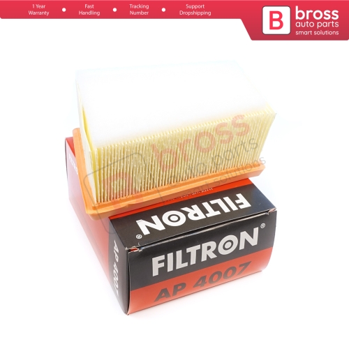 Air Insert Filter Genuine FILTRON AP 4007 for Dacia with K4M Duster MK1 Logan MK1 Sandero MK1