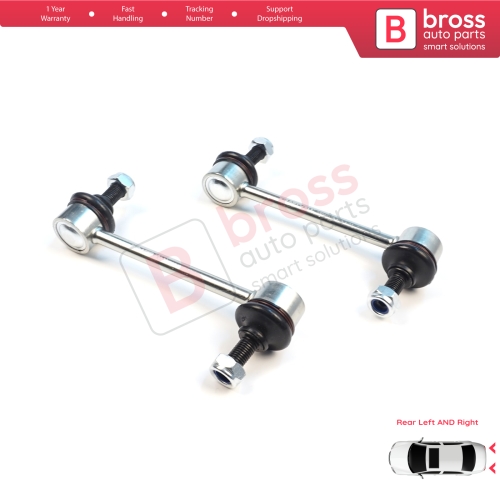 2 Pieces Rear Sway Bar Stabilizer Link Set for Hyundai Elantra Lantra Avante Coupe Tiburon Matrix LaVita Kia Cerato Sephia Spectra 5553017000